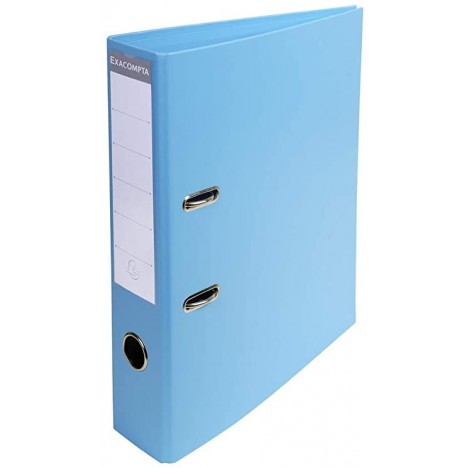 Classeur a Levier EXACOMPTA A4 PVC DOS 70 - Bleu clair