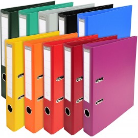 Classeur a Levier A4 PVC DOS 50 Assortis Classeur a Levier A4 PVC DOS 50 Assortis