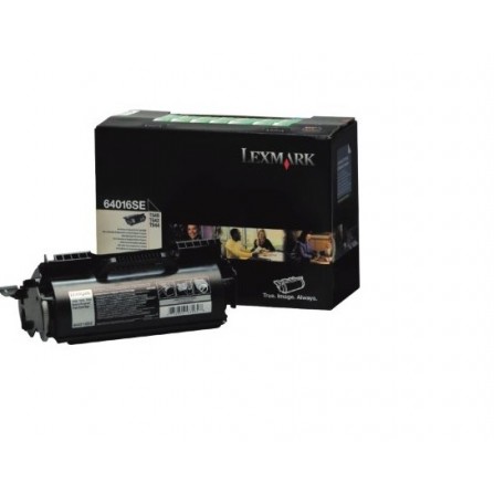 Toner Original Lexmark T640, T642, T644 Noir (6K) - 64016SE