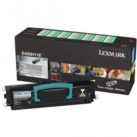 Toner Original Lexmark E450 Noir (11K) - E450H11E