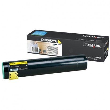 Toner Original Lexmark C935 Yellow (24K) - C930H2YG