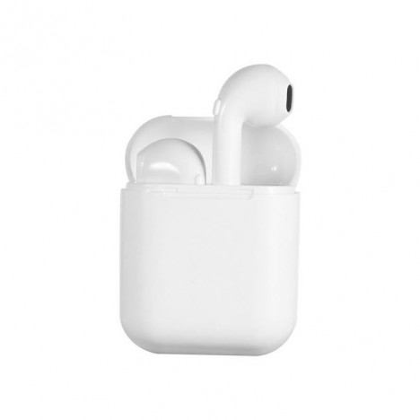 Écouteurs Bluetooth Intra-Auriculaires i9 TWS avec Box Chargeur - Blanc