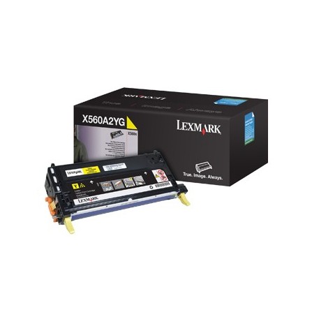 Toner Original Lexmark X560 Yellow (4K) - X560A2YG