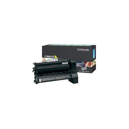 Toner Original Lexmark C780, C782 Yellow (10K) - C780H1YG
