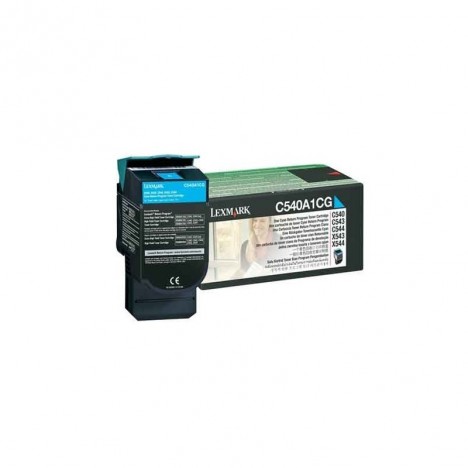 Toner Original Lexmark C54x, X54x Cyan (1K) - C540A1CG