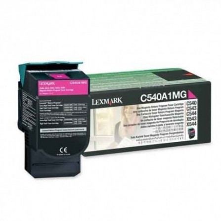 Toner Original Lexmark C54x, X54x Magenta (1K) - C540A1MG
