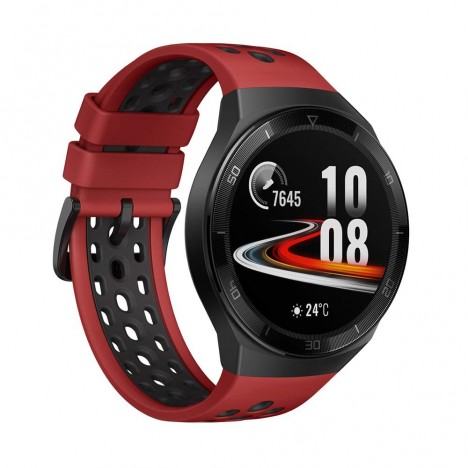 Montre Connectée Huawei Watch GT2E Hector - Noir et Rouge (Hector-B19R)