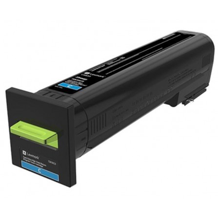 Toner Original Lexmark CS820 (22000 Pages) - Cyan (72K5XC0)