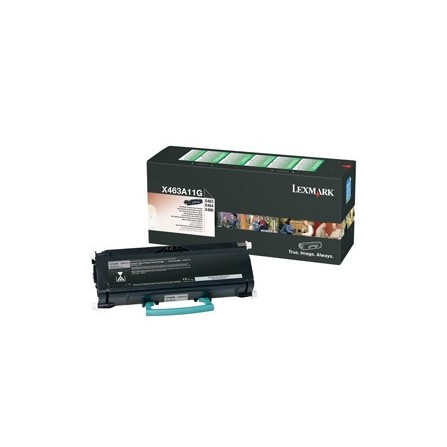 Toner Original Lexmark X46x Noir (3.5K) - X463A11G