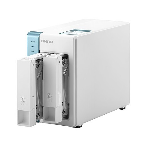 Serveur NAS 2 baies (sans disque dur) QNAP 2TO - (TS-231K)