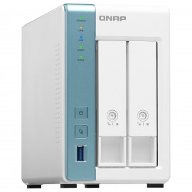 Serveur NAS 2 baies (sans disque dur) QNAP 2TO - (TS-231K)