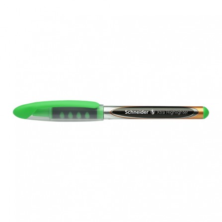SURLIGNEUR XTRA HIGHLIGHTER POINTE BISEAUTE SCHNEIDER - VERT