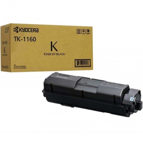 Toner Laser Adaptable KYOCERA (7200 pages) - Noir (TK-1160 )
