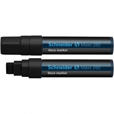 MARQUEUR SCHNEIDER DECO MAXX 260 NOIR (5mm à 15mm)