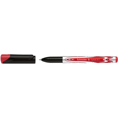 ROLLER TOPBAL 811 POINTE ACIER 0,5MM/ROUGE RECH. (ROLLER 850) 2