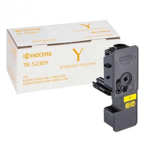 Toner KYOCERA TK-5230Y (2200 pages) - Jaune (TK-5230Y )