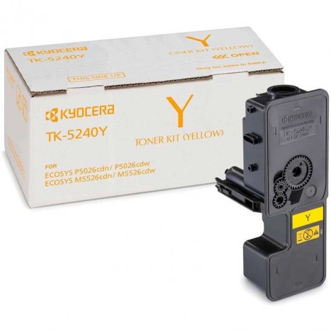 Toner Original KYOCERA TK-5240Y (3000 pages) - Jaune (TK-5240Y )