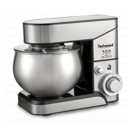 Robot pétrin TECHWOOD 1000 Watt 5L - Silver (TRO-1050) Robot pétrin TECHWOOD 1000 Watt 5L - Silver (TRO-1050)