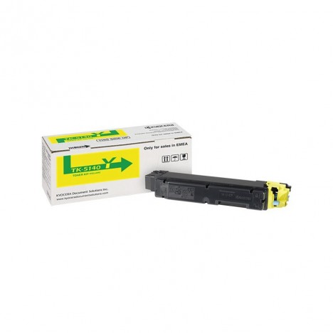 Toner Original Laser KYOCERA - Jaune (TK-5140Y)