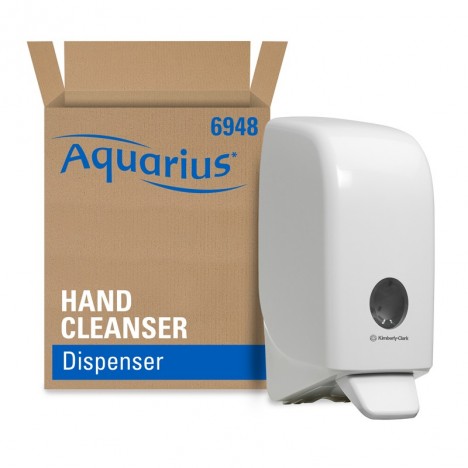 Distributeur crèmes de lavage des mains Aquarius™ - Cartouche 1 Litre Kimberly-Clark - Blanc (10200030844)