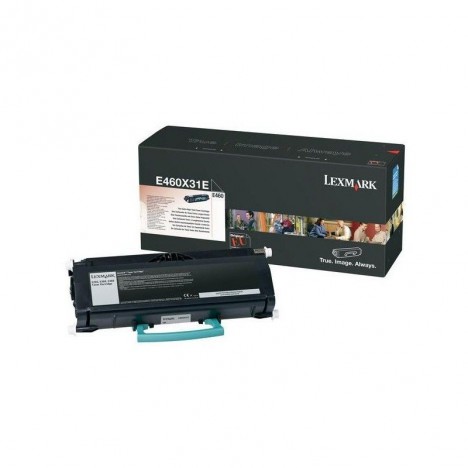 Toner Original Lexmark E460 Noir (15) - KE460X31E