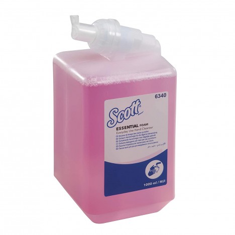 Mousse Lavante Scott à Usage Quotidien 1 Litre pour les Mains 6340 - (10200030854) Mousse Lavante Scott à Usage Quotidien 1 Litre pour les Mains 6340 - (10200030854)