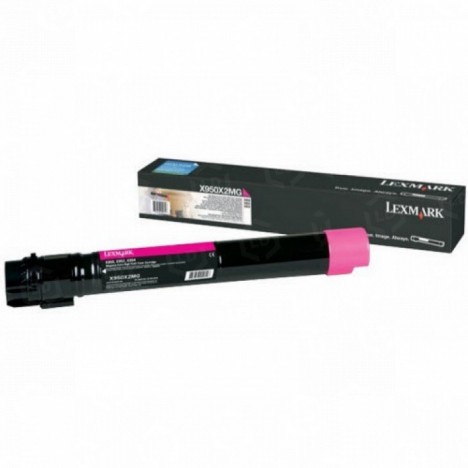 Toner Original Lexmark X95x Magenta (22K) - X950X2MG