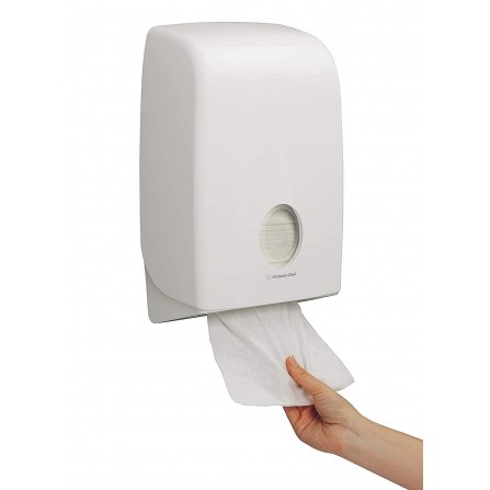 Distributeur essuie-mains Aquarius™ 6945 - Interleaved Kimberly-Clark - Blanc (10200030323) 2
