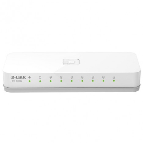 Switch D-Link DES-1008CE Gigabit 8 ports 10/100 Mbps