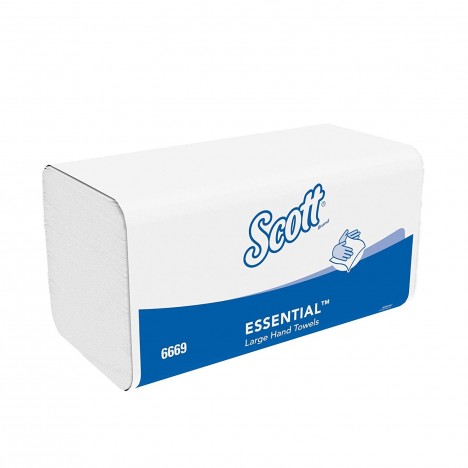 Essuie-mains papier Scott Performance Kimberly-Clark - Blanc (10200030320)