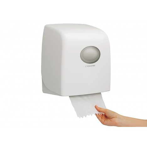Distributeur d'essuie-mains en rouleaux Aquarius Slimroll Shade 10 Kimberly-Clark - Blanc (10200030324)