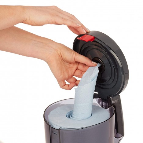 Reach™ Centrefeed Dispenser WypAll® hygiène industrielle - Noir (6221)