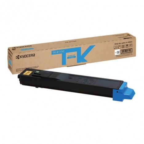 Toner original Kyocera TK-8115C ( 6 000 pages) - Cyan