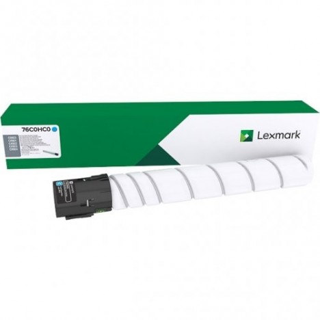 Toner Original Lexmark CS923, CX921, CX922, CX923, CX924 Cyan (34K) - 76C0HC0