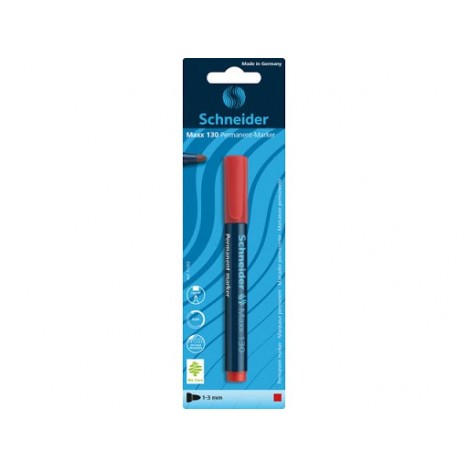 MARQUEUR MAXX 130 PERMANENT ROUGE POINTE CONIQUE