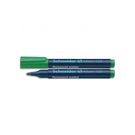 MARQUEUR MAXX 130 PERMANENT VERT POINTE CONIQUE