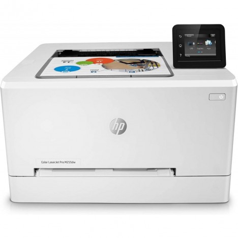 Imprimante Laser HP LaserJet Pro M255dw couleur - Blanc (7KW64A)