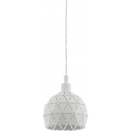 SUSPENSION E14 white 'ROCCAFORTE' SUSPENSION E14 white 'ROCCAFORTE'