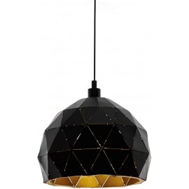 SUSPENSION E14 black/gold 'ROCCAFORTE' SUSPENSION E14 black/gold 'ROCCAFORTE'