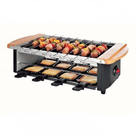 Set à raclette/pierre à gril/brochette (DOM255)