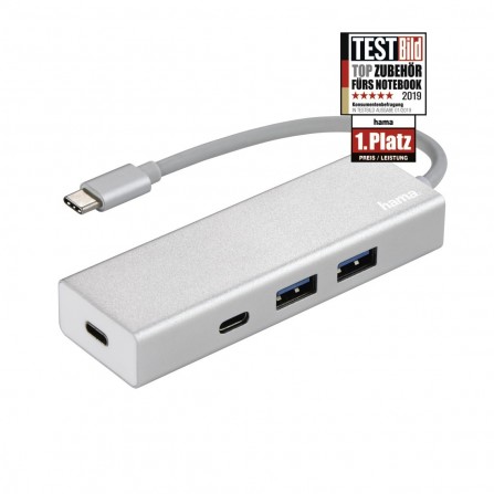 Hub Hama Type-C USB 3.1 , 2 USB-A, 2 USB-C 2
