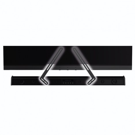 Support pour barre de son, fixe Hama -Noir Support pour barre de son, fixe Hama -Noir