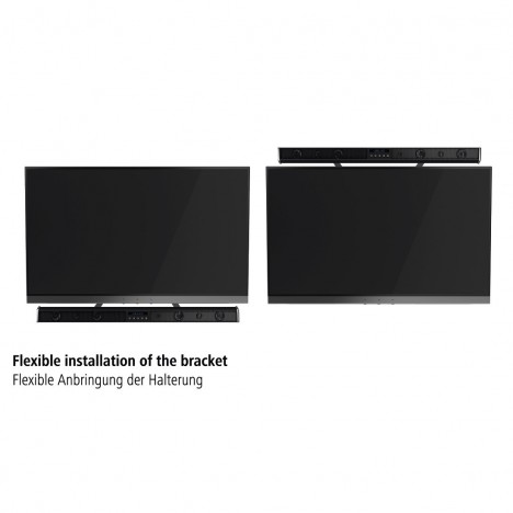 Support pour barre de son, fixe Hama -Noir Support pour barre de son, fixe Hama -Noir