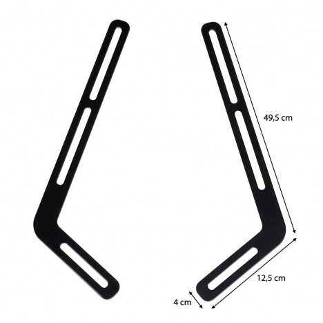 Support pour barre de son, fixe Hama -Noir Support pour barre de son, fixe Hama -Noir