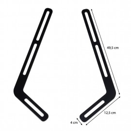 Support pour barre de son, fixe Hama -Noir Support pour barre de son, fixe Hama -Noir