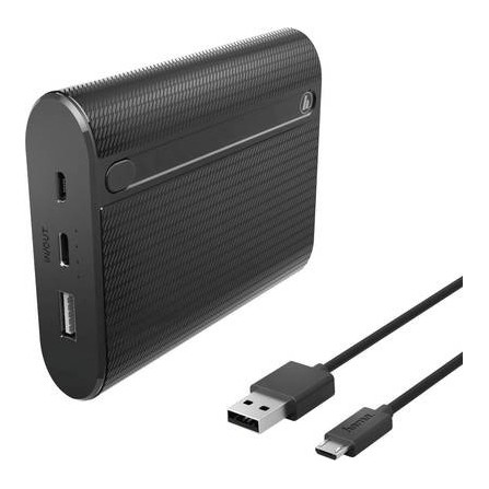 Power Bank Hama Li-Ion 10400 mAh - Noir (178983)