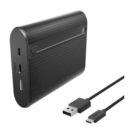 Power Bank Hama Li-Ion 10400 mAh - Noir (178983)