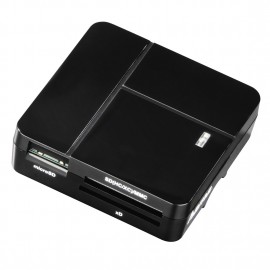 Lecteur USB 2.0 "Basique" de cartes multiples Hama - Noir Lecteur USB 2.0 "Basique" de cartes multiples Hama - Noir
