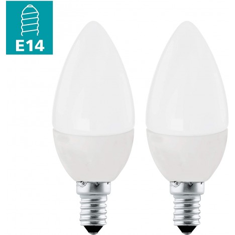 Ampoule LED E14 C37 2X4W 4000 White