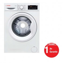 Machine à Laver Telefunken 8 Kg - Blanc (MACH8-1255CF4T-W) Machine à Laver Telefunken 8 Kg - Blanc (MACH8-1255CF4T-W)